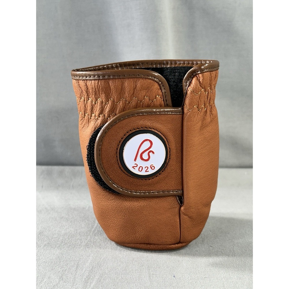 Gloozie Can Cooler Leather Golf Glove Style Red Steagall Golf Tournament 2026